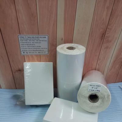 Giấy Decal Nhiệt 100x150 (A6) dạng Cuộn 350 tem