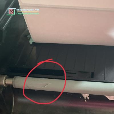 Trục lăn/Trục Cao su/trục rullo máy in mã vạch Godex